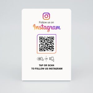 Instagram Follower NFC Table Stand
