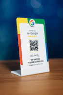 Google Review Stand